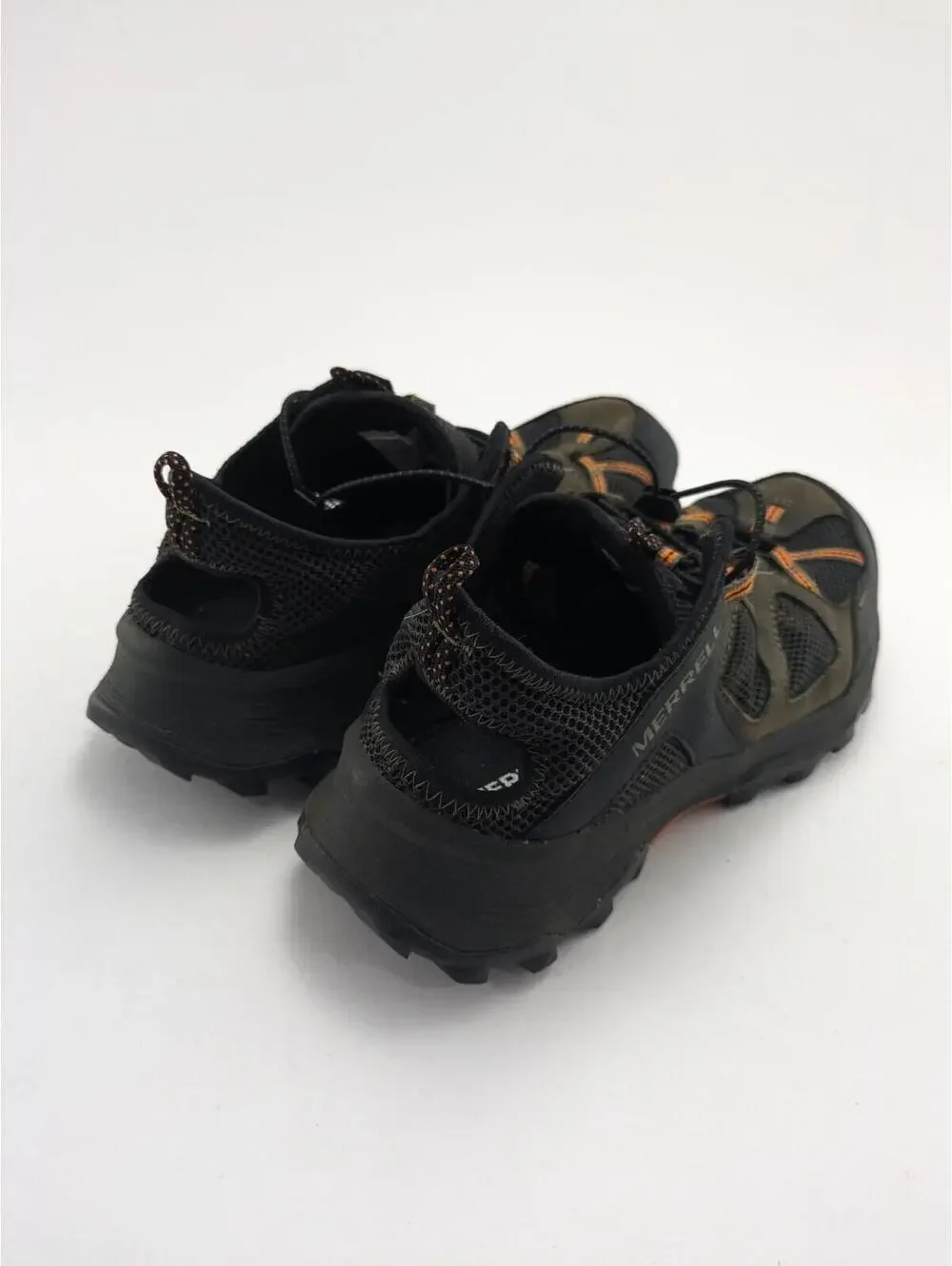 Mens Merrell Speed Strike Sieve Olive Black Orange Hiking Shoes J135167 Size 11